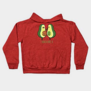 I Adore You Avocado Kids Hoodie